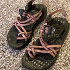 Pink Double Strap Chacos